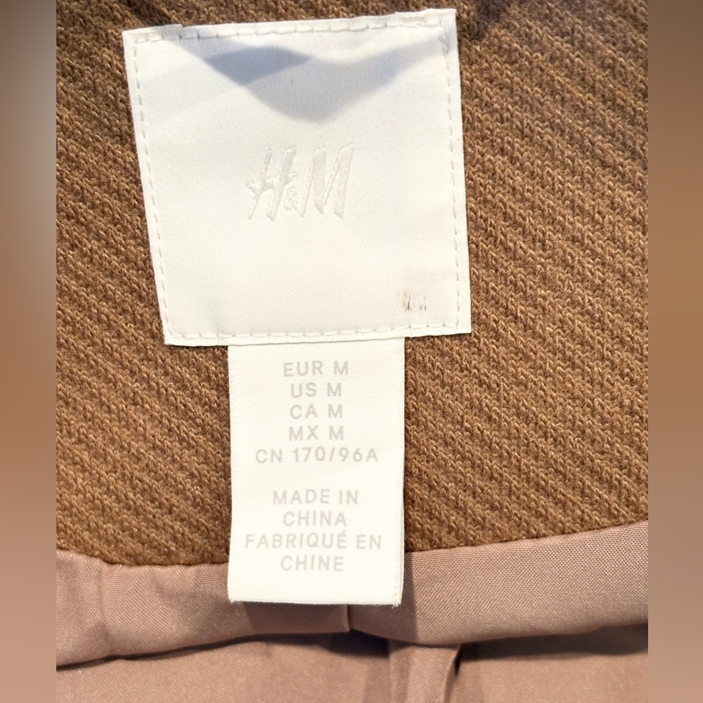 Midi Camel /Caramel Color Open With Tie Waist Round Neck Drop Shoulder Wrap Coat - Picture 9 of 15
